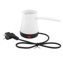 Электрическая кофеварка турка Marado MA-1626 White 600 Вт для заваривания кофе в турке 0.5 л с защитой от перегрева (47538 I)