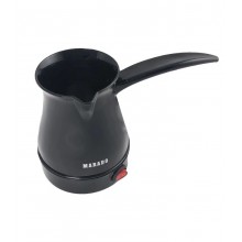 Электрическая кофеварка турка Marado MA-1626 Black 600 Вт для заваривания кофе в турке 0.5 л с защитой от перегрева (47537 I)