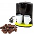 Кофемашина для дома Crownberg CB-1560 New 600 Вт капельная кофеварка для кофе и чая на 2 порции с многоразовым фильтром + 2 чашки (46921 I)