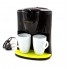 Кофемашина для дома Crownberg CB-1560 New 600 Вт капельная кофеварка для кофе и чая на 2 порции с многоразовым фильтром + 2 чашки (46921 I)
