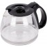 Кофеварка капельная Magio МG-349 Black 550 Вт для заваривания кофе и чая со стеклянным кофейником 0.6 л (МG-349)