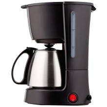 Кофеварка капельная Magio МG-961 Black 550 Вт кофемашина для заваривания кофе и чая с металлическим кофейником (МG-961)