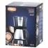 Кофеварка капельная Magio МG-961 Black 550 Вт кофемашина для заваривания кофе и чая с металлическим кофейником (МG-961)