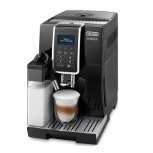 Автоматическая кофемашина с капучинатором DeLonghi ECAM 350.55 B Dinamica кофеварка для дома офиса и кафе с автоматической очисткой для зерен и молотого кофе Б/У