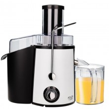 Соковыжималка центробежная для цитрусовых фруктов и овощей Adler AD 4128 White/Black домашняя электрическая на 2000 Вт контейнер для жмыха 2 скорости Соковыжималка центробежная для цитрусовых фруктов и овощей Adler AD 4128 White/Black домашняя электрическая на 2000 Вт контейнер для жмыха 2 скорости