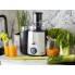 Соковыжималка центробежная для цитрусовых фруктов и овощей Adler AD 4128 White/Black домашняя электрическая на 2000 Вт контейнер для жмыха 2 скорости