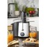 Соковыжималка центробежная для цитрусовых фруктов и овощей Adler AD 4128 White/Black домашняя электрическая на 2000 Вт контейнер для жмыха 2 скорости