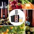 Соковыжималка центробежная для цитрусовых фруктов и овощей Adler AD 4129 Copper/Black домашняя электрическая на 2000 Вт контейнер для жмыха 2 скорости