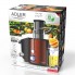Соковыжималка центробежная для цитрусовых фруктов и овощей Adler AD 4129 Copper/Black домашняя электрическая на 2000 Вт контейнер для жмыха 2 скорости