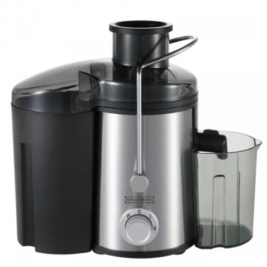 Соковыжималка центробежная Royalty Line RL-PJ19001 Silver домашняя электрическая на 700 Вт для цитрусовых фруктов и овощей 2 скорости