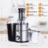Соковыжималка центробежная Royalty Line RL-PJ19002 Silver домашняя электрическая на 1000 Вт для цитрусовых фруктов и овощей 2 скорости и импульсный режим