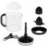 Соковыжималка для цитрусовых Adler AD 4012 Black 1,2 л домашняя электрическая на 60 Вт с автоматическим включением и выключением 2 конусные насадки