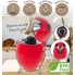 Соковыжималка для цитрусовых Adler AD 4013 Red домашняя электрическая на 800 Вт с автоматическим включением 2 насадки под разные фрукты
