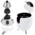 Соковыжималка для цитрусовых Adler AD 4013 White домашняя электрическая на 800 Вт с автоматическим включением 2 насадки под разные фрукты