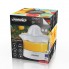 Соковыжималка для цитрусовых Mesko MS-4010 White домашняя электрическая на 60 Вт с автоматическим включением и выключением 2 конусные насадки