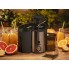 Соковыжималка центробежная для цитрусовых фруктов и овощей Mesko MS 4126 Black домашняя электрическая на 600 Вт контейнер для жмыха 2 скорости