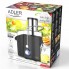 Соковыжималка центробежная для цитрусовых фруктов и овощей Adler AD 4127 Black домашняя электрическая на 2000 Вт контейнер для жмыха 2 скорости