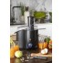 Соковыжималка центробежная для цитрусовых фруктов и овощей Adler AD 4127 Black домашняя электрическая на 2000 Вт контейнер для жмыха 2 скорости