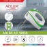 Миксер ручной для дома Adler AD 4205 Green кухонный электрический на 550 Вт 5 скоростей с турборежимом крюки для теста и венчики для взбивания