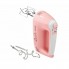 Миксер ручной для дома Silver Crest SHM 300 D2 Pink кухонный электрический на 300 Вт 5 скоростей с турборежимом крюки для теста и венчики для взбивания