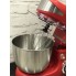 Планетарный стационарный миксер тестомес DMS KM-1500 Red домашний электрический на 1,5 кВт с чашей из нержавейки на 5 л насадка для теста венчик и лопатка