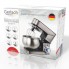 Планетарный стационарный миксер тестомес Gerlach GL 4219 1800 Вт Silver электрический домашний с чашей из нержавейки на 5 л насадка для теста лопатка и венчик