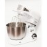 Планетарный миксер тестомес Royalty Line RL PKM 1600 Вт White стационарный электрический для дома с чашей из нержавейки на 5,5 л насадка для теста венчик для взбивания