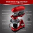 Планетарный кухонный миксер тестомес COOKDEYI SM 1522NM Red домашний электрический на 1,8 кВт с чашей из нержавейки на 8 л венчик и 2 насадки для теста