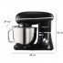 Планетарный стационарный миксер тестомес Mozano Kitchen Machine 2300 W Black электрический домашний с чашей из нержавейки на 6.2 л насадка для теста лопатка и венчик