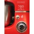 Планетарный стационарный миксер тестомес Royalty Line RL PKM 1600 Вт Red электрический домашний с чашей из нержавейки на 6 л насадка для теста венчик для взбивания