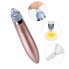 Вакуумный аппарат для чистки лица, очиститель пор кожи Menqahahayd XN-8030 Pink USB, 5 режимов + 4 насадки в подарок (SO-7950 YS)