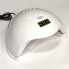 УФ лампа для ногтей и маникюра Sun 5 UV/LED 48 Вт настольная для сушки гель-лаков и гелей с таймером питанием от USB и съемным дном + ЖК дисплей (49298)