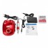Профессиональный аппарат для маникюра и педикюра Фрезер Glazing Machine Nail Master 208 Red 35000 об/мин 30 ВТ, ножная педаль, 6 насадок (46134 IM)