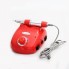Профессиональный аппарат для маникюра и педикюра Фрезер Glazing Machine Nail Master 208 Red 35000 об/мин 30 ВТ, ножная педаль, 6 насадок (46134 IM)