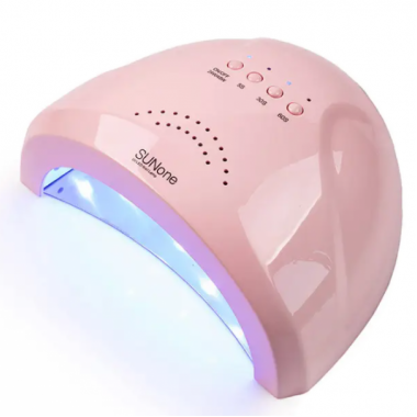 УФ лампа для маникюра и сушки ногтей SUN One UV/LED 48 Вт настольная для гель-лаков и гелей с датчиком движения и таймером режим без жжения