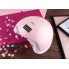 УФ лампа для ногтей и маникюра Sun 5 UV/LED Pink 48 Вт настольная для сушки гель-лаков и гелей с таймером питанием от сети 220В со съемным дном + ЖК дисплей