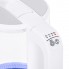 Чайник электрический стеклянный с терморегулятором 60-100 °С Mesko MS 1301 White мощность 2200 Вт 1,7 л с разноцветной подсветкой звуковым сигналом и LED индикаторами