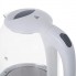 Чайник электрический стеклянный Mesko MS 1302 White дисковый с подсветкой автоотключением и фильтром от накипи мощность 2200 Вт объем 1,7 л