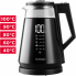 Чайник электрический стеклянный с терморегулятором 40-100°С Concept SINFONIA RK4170 1,7 л мощность 1700 Вт с двойной стенкой LED дисплей Черный