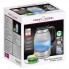 Чайник электрический стеклянный PROFI COOK PC-WKS 1215 G дисковый с подсветкой автоотключением и фильтром от накипи мощность 2200 Вт объем 1,7 л