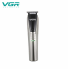 Беспроводная машинка для стрижки волос и триммер 6 в 1 VGR V-029 Professional аккумуляторная 10 Вт набор для стрижки бороды носа и тела USB зарядка влагозащита