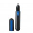 Триммер для носа и ушей Rainbow MR-665 Black/Blue с узким носиком и защитным колпачком питание 1AA батарейка нож из нержавеющей стали (MR-665)
