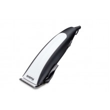 Машинка для стрижки волос Magio MG-582 Black/Gray 25 Вт керамический нож питание от сети 220 В низкий уровень шума удлиненный шнур + 4 насадки (MG-582)