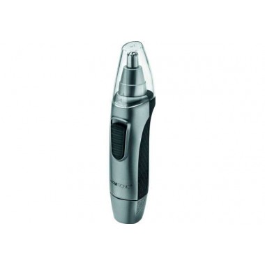 Триммер для носа и ушей Clatronic NE-3595 Gray питание 1 x АА, съемная головка, прорезиненная ручка + светодиодная подсветка (NE-3595)