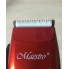 Машинка для стрижки волос Maestro MR-650C Red 15 Вт питание от сети с керамическими ножами + 4 насадки (MR-650C)