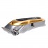 Машинка для стрижки волос Camry CR 2844 Gold аккумуляторная 100 Вт с LCD дисплеем USB зарядка 4 насадки + накидка ножницы и расческа