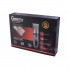Машинка для стрижки волос Geemy GM-6066 Professional Gold беспроводная аккумуляторная 3 Вт титановый и керамический ножи 4 насадки + запасной аккумулятор (49250)