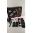 Машинка для стрижки волос Geemy GM-6066 Professional Gold беспроводная аккумуляторная 3 Вт титановый и керамический ножи 4 насадки + запасной аккумулятор (49250)