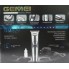 Машинка для стрижки волос Gemei GM 829 Professional беспроводная аккумуляторная 3 Вт ножи из стали 4 насадки (49247)