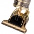 Профессиональная окантовочная машинка для стрижки Vintage T9 Trimmer Professional Золотой Дракон аккумуляторная 5 Вт ножи из легированной стали USB зарядка (49096)
